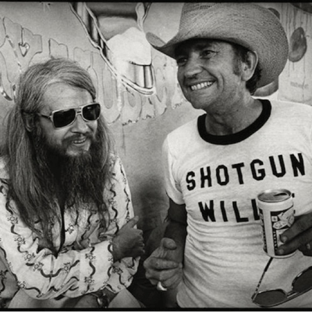 WILLIE NELSON Aka (Shot Gun Willie) Ringer Tee - Picture 7 of 12